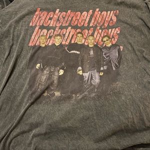 Backstreet Boys Tour Shirt XL women's burnout